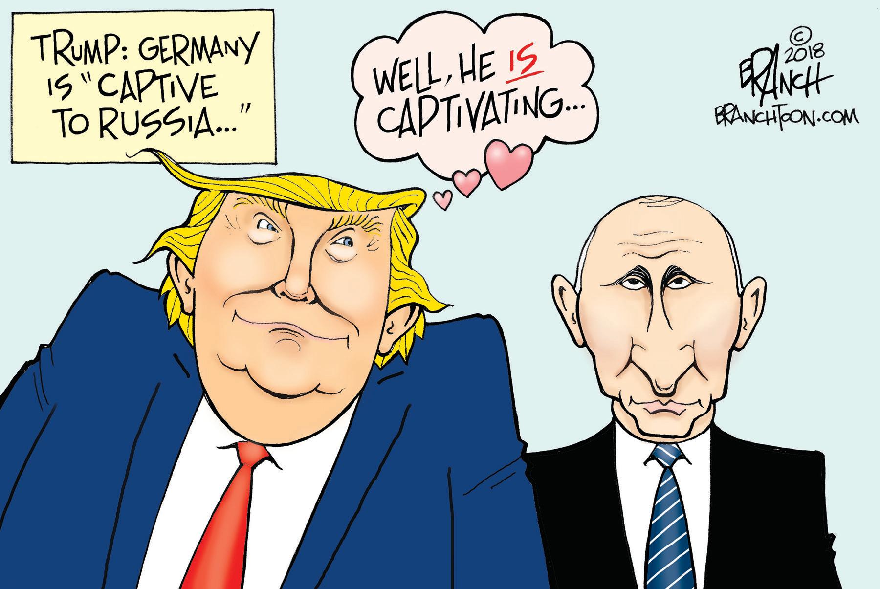 Organism OCR: TRUMP: GERMANY IS"CAPTIVE TO RUSSIA." WELLHE IS CAPTIVATING. 2018 11 ERANCHFON.COM TRUMP: GERMANY IS"CAPTIVE TO RUSSIA." WELLHE IS CAPTIVATING. 2018 11 ERANCHFON.COM