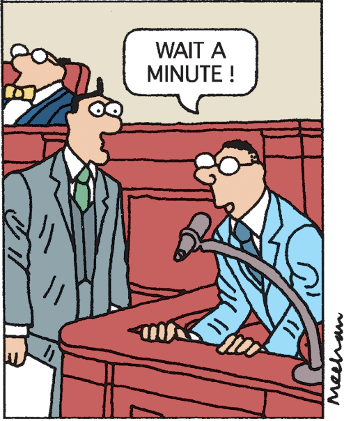 Illustration OCR: WAIT A MINUTE ! Meehan WAIT A MINUTE ! Meehan