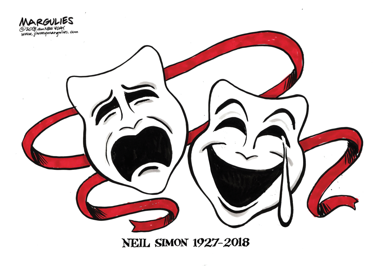 Smile OCR: MARGULIES Oos amNEW HORS www.jimmymargulies. cam NEIL SIMON 1927-2018 MARGULIES Oos amNEW HORS www.jimmymargulies. cam NEIL SIMON 1927-2018