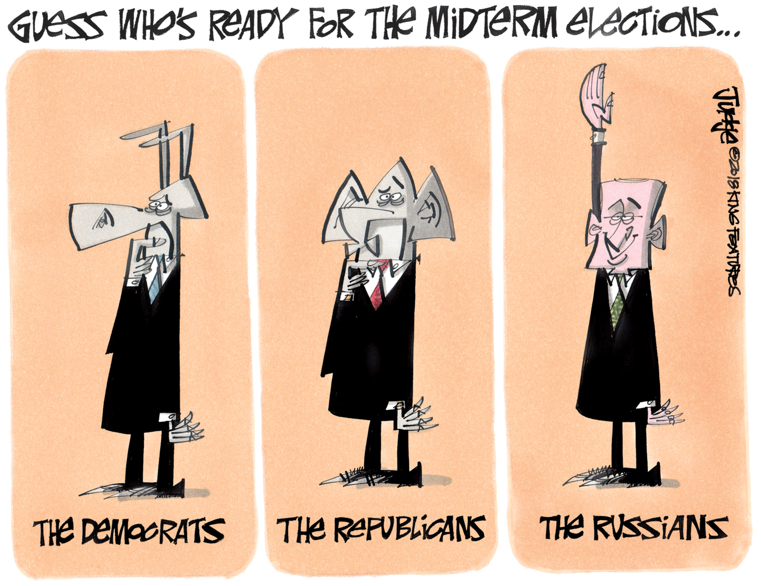 Pattern OCR: GUESS WHOS READY FOR THE MIDTERM ELEGTIONS. THe DEMAORATS THE RAFUBLICANS THE RUSSIANS GUESS WHOS READY FOR THE MIDTERM ELEGTIONS. THe DEMAORATS THE RAFUBLICANS THE RUSSIANS