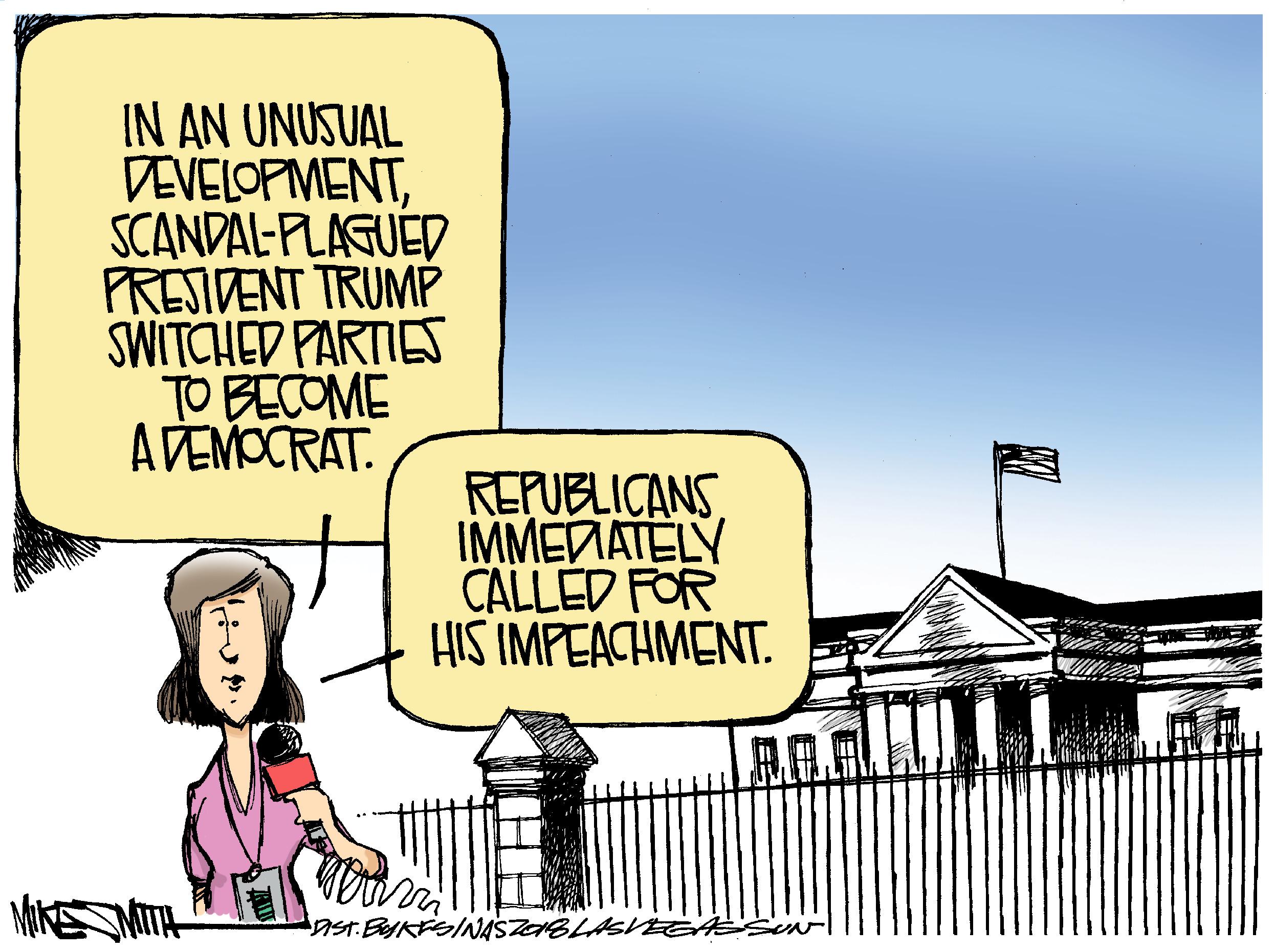 Home fencing OCR: IN AN UNUSUAL VEVELOPMENTSCANDAL-PLAGUÉD PRESIDENT TRUMP SWITCHED PARTIES TO BECOME AVEMOCRAT. REPUBLICANS IMMEDATELY CALLED FOR HIS IMPEACHMENT. ? STBIKFEINASZONBLASVEEA IN AN UNUSUAL VEVELOPMENTSCANDAL-PLAGUÉD PRESIDENT TRUMP SWITCHED PARTIES TO BECOME AVEMOCRAT. REPUBLICANS IMMEDATELY CALLED FOR HIS IMPEACHMENT. ? STBIKFEINASZONBLASVEEA