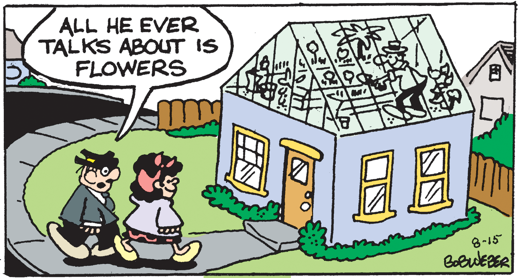 Fiction OCR: ALL HE EVER TALKS ABOUT IS FLOWERS 8-15 ALL HE EVER TALKS ABOUT IS FLOWERS 8-15