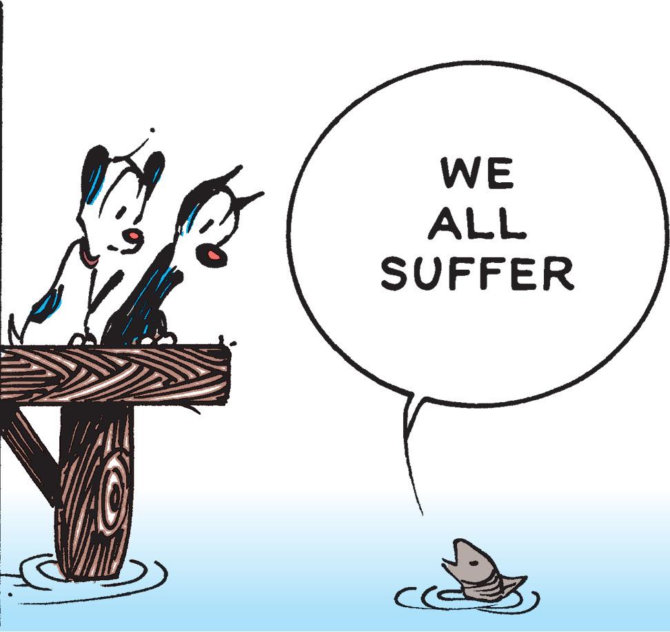 Art OCR: WE ALL SUFFER WE ALL SUFFER
