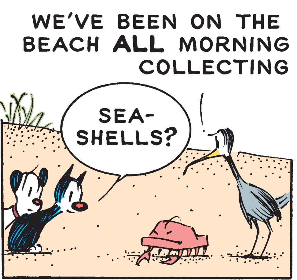 Sharing OCR: WE'VE BEEN ON THE BEACH ALL MORNING COLLECTING SEA- SHELLS? WE'VE BEEN ON THE BEACH ALL MORNING COLLECTING SEA- SHELLS?