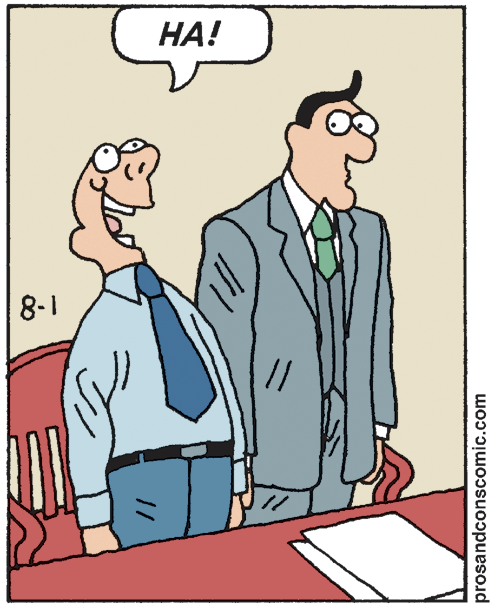 Clip art OCR: ??! 8-1 prosandconscomic.com ??! 8-1 prosandconscomic.com