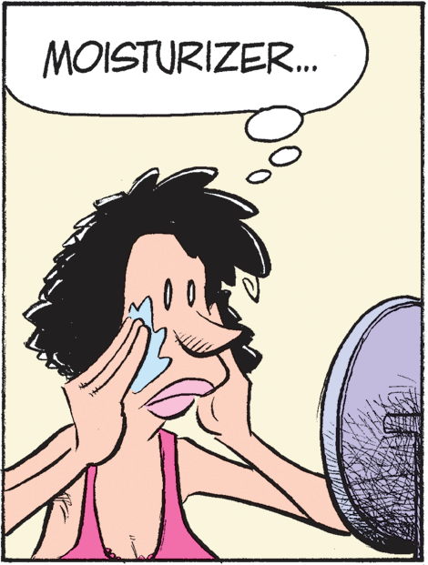 Rectangle OCR: MOISTURIZER. MOISTURIZER.