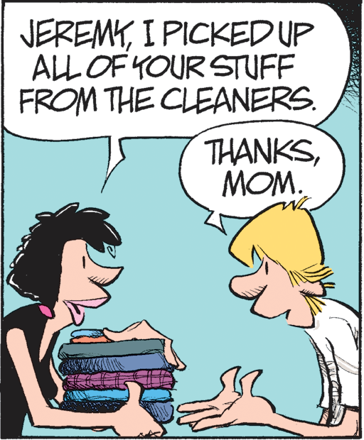 Happy OCR: JEREMYI PICKEDUP ALL OF YOUR STUFF FROM THE CLEANERS. THANKSMOM. JEREMYI PICKEDUP ALL OF YOUR STUFF FROM THE CLEANERS. THANKS
