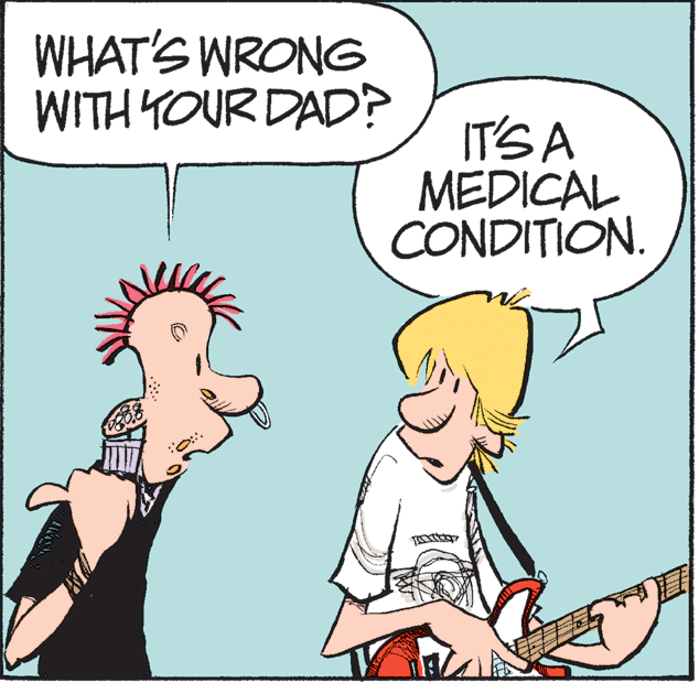Animation OCR: WHAT'S WRONG WITH YOUR DAD? IT'S A MEDICAL CONDITION. WHAT'S WRONG WITH YOUR DAD? IT'S A MEDICAL CONDITION.