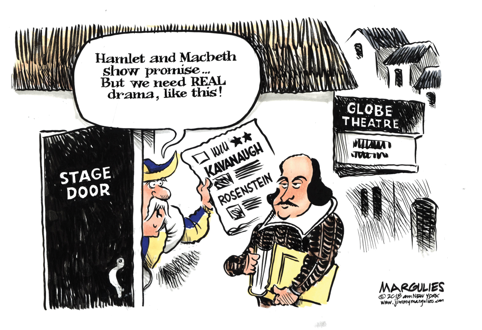 Parallel OCR: Hamlet and Macheth show promise. But we need REAL dramalike this! ... GLOBE THEATRE STAGE DOOR KAVANAUGH ROSENSTEIN MARGULIES O18 am NEWw YORK Www.jimmymargulics am Hamlet and Macheth show promise. But we need REAL dramalike this! ... GLOBE THEATRE STAGE DOOR KAVANAUGH ROSENSTEIN MARGULIES O18 am NEWw YORK Www.jimmymargulics am
