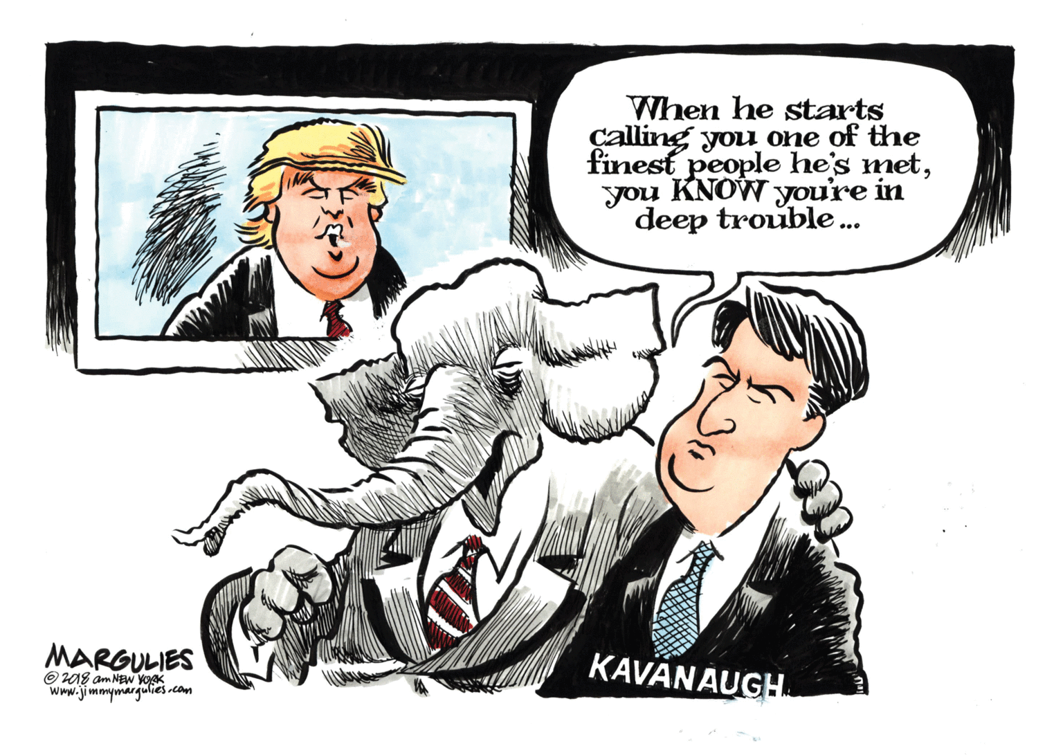 Humour OCR: When he starts Calling you one of the finest people he's metyou KNOW you're in deep trouble... MARGULIES KAVÄNAUGH. O 18 am NEw Yok www.jimmymargulies com When he starts Calling you one of the finest people he's metyou KNOW you're in deep trouble... MARGULIES KAVÄNAUGH. O 18 am NEw Yok www.jimmymargulies com