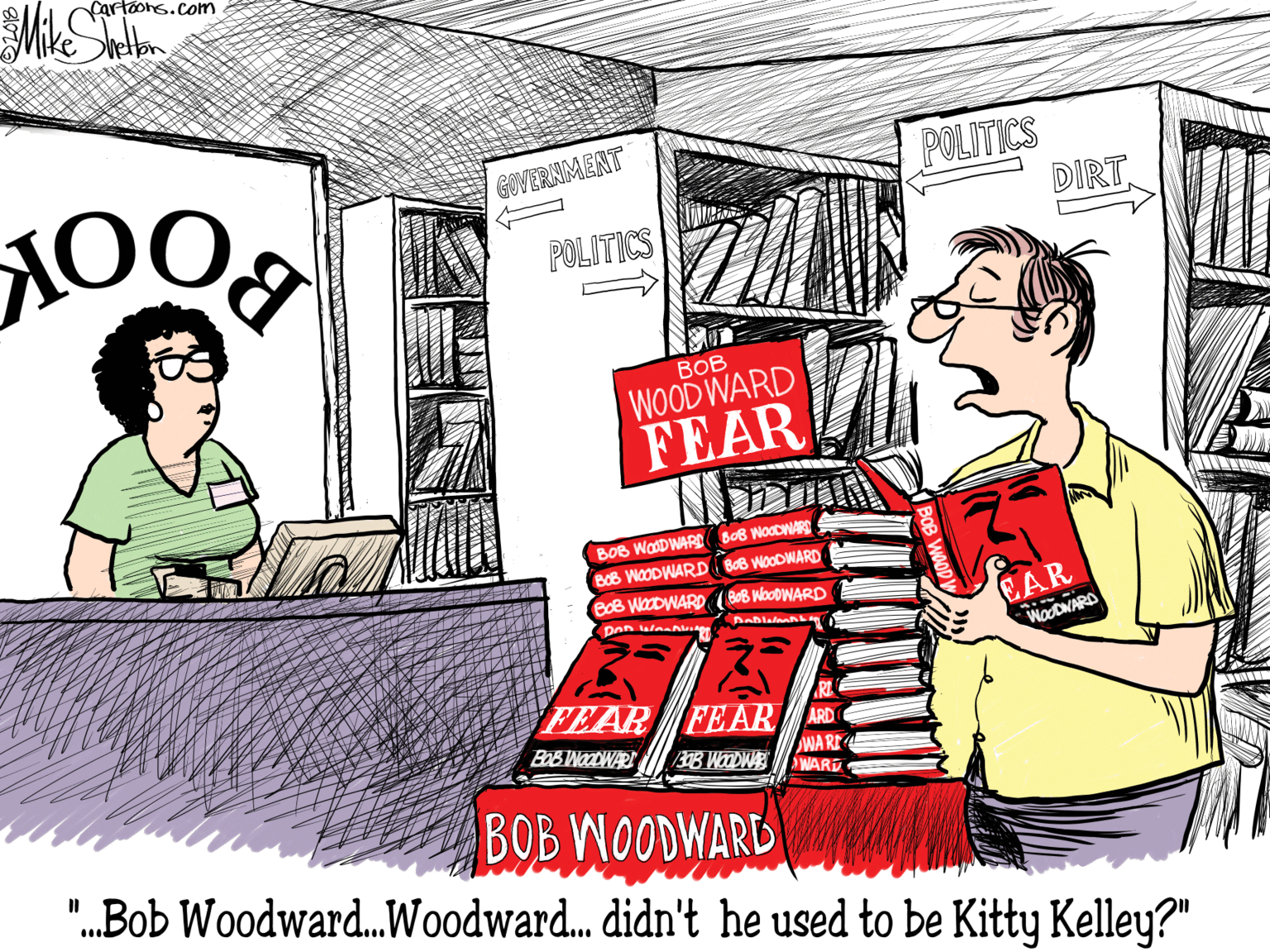 Keyboard OCR: Cartoons.com POLITICS DIRT GOVERNMENT POLITICS ??? WOOD WARD FEAR BOB WaODWARA B0B WOOCWARD BOB WOODWARD BOB WOODWARD BOB WOODWARD BOB WOODWARD CAR WooDWARD FEAR FEAR ARD BaB WoOWAR B WODWE WA RE WART BOB WOODWARD "..Bob Woodward..Woodward. didn't he used to be Kitty Kelley?" Cartoons.com POLITICS DIRT GOVERNMENT POLITICS ??? WOOD WARD FEAR BOB WaODWARA B0B WOOCWARD BOB WOODWARD BOB WOODWARD BOB WOODWARD BOB WOODWARD CAR WooDWARD FEAR FEAR ARD BaB WoOWAR B WODWE WA RE WART BOB WOODWARD "..Bob Woodward..Woodward. didn't he used to be Kitty Kelley?"