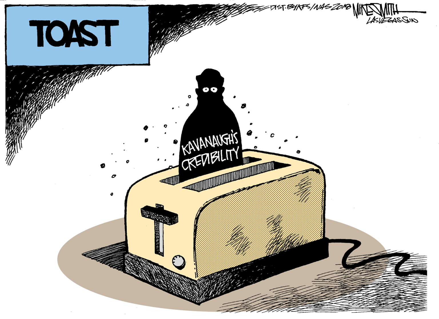 Fictional character OCR: TOAST asTBINFS/NASZONVINEMIH LASVEGASSUD KAVANAUGHS CREDBILITY TOAST asTBINFS/NASZONVINEMIH LASVEGASSUD KAVANAUGHS CREDBILITY