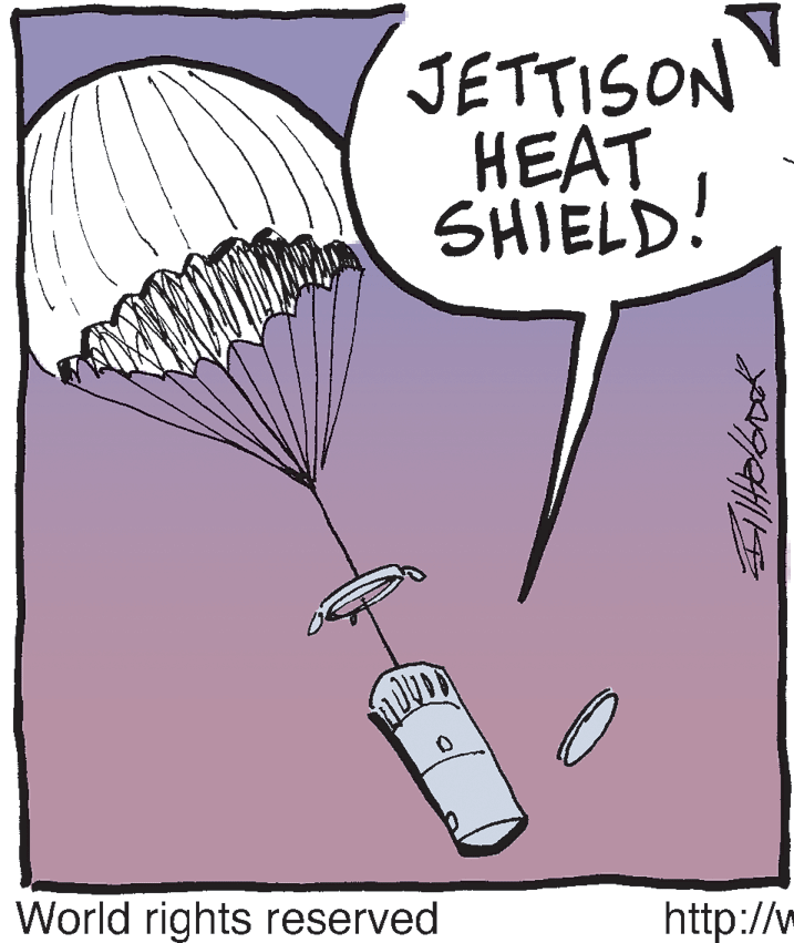Drawing OCR: JETTISON HEAT SHIELD! World rights reserved http://v JETTISON HEAT SHIELD! World rights reserved http://v