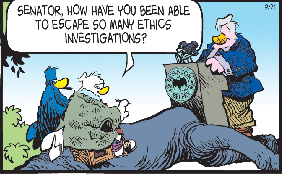 Humour OCR: SENATORHOW HAVE YOU BEEN ABLE TO ESCAPE SO MANY ETHICS INVESTIGATIONS? 9/21 RELFRY SENATORHOW HAVE YOU BEEN ABLE TO ESCAPE SO MANY ETHICS INVESTIGATIONS? 9/21 RELFRY