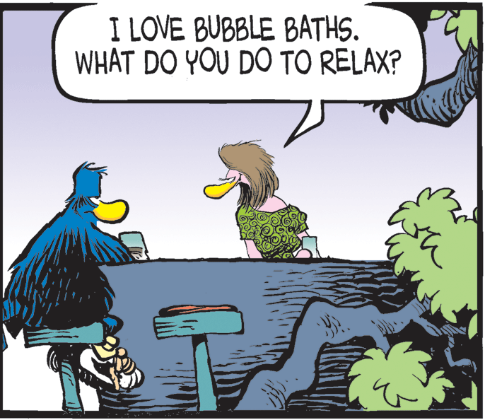 Graphics OCR: I LOVE BUBBLE BATHS. WHAT DO YOU DO TO RELAX? I LOVE BUBBLE BATHS. WHAT DO YOU DO TO RELAX?