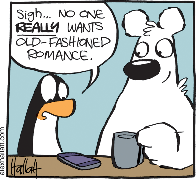 Animation OCR: Sigh.. NO CNE REALLY WANTS OLD-FASHIONED ROMANCE. Halat alexhallatt.com Sigh.. NO CNE REALLY WANTS OLD-FASHIONED ROMANCE. Halat alexhallatt.com