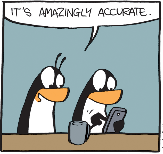Cartoon OCR: IT'S AMAZINGLY ACCURATE. IT'S AMAZINGLY ACCURATE.