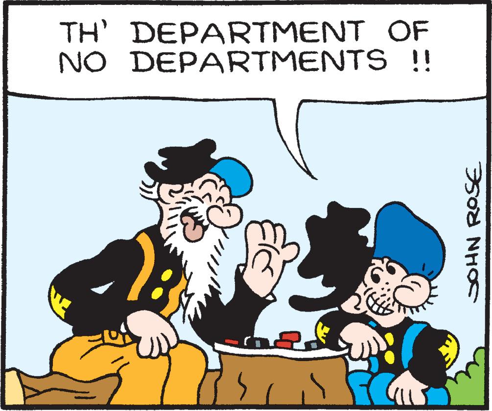 Line OCR: TH' DEPARTMENT OF NO DEPARTMENTS !! Sod NHO TH' DEPARTMENT OF NO DEPARTMENTS !! Sod NHO