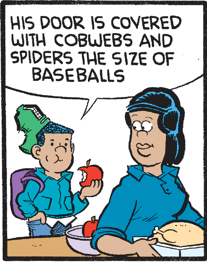 Parallel OCR: HIS DOOR IS COVERED WITH COBWEBS AND SPIDERS THE SIZE OF BASEBALLS HIS DOOR IS COVERED WITH COBWEBS AND SPIDERS THE SIZE OF BASEBALLS