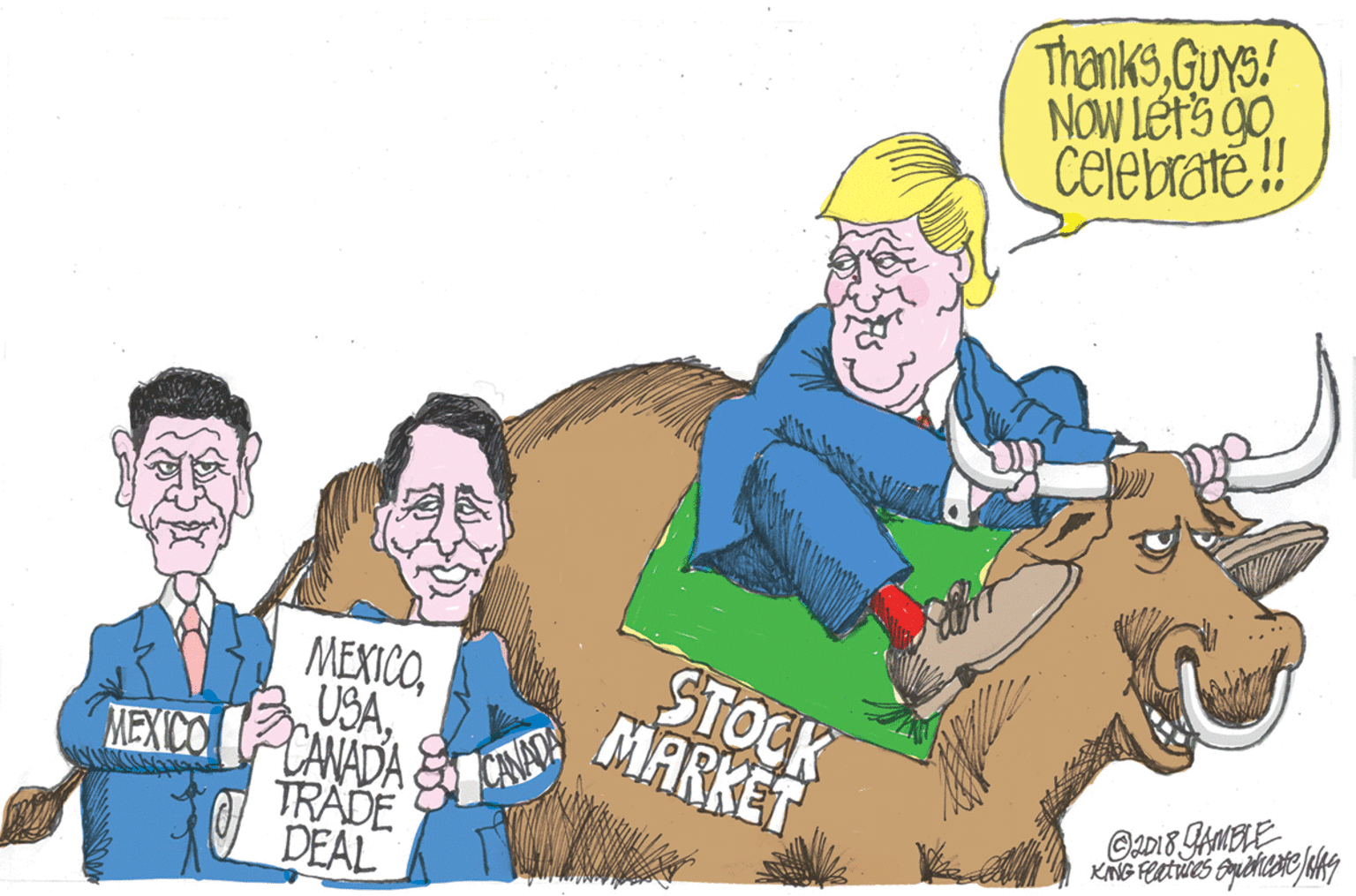 Fun OCR: ThanksGUYS! NOW LETS 00 Celebrate ! MEXICOCANADA TRADE O DEAL CANADY STOCK MARKET MEX(CO O2D18 GANELE ThanksGUYS! NOW LETS 00 Celebrate ! MEXICOCANADA TRADE O DEAL CANADY STOCK MARKET MEX(CO O2D18 GANELE