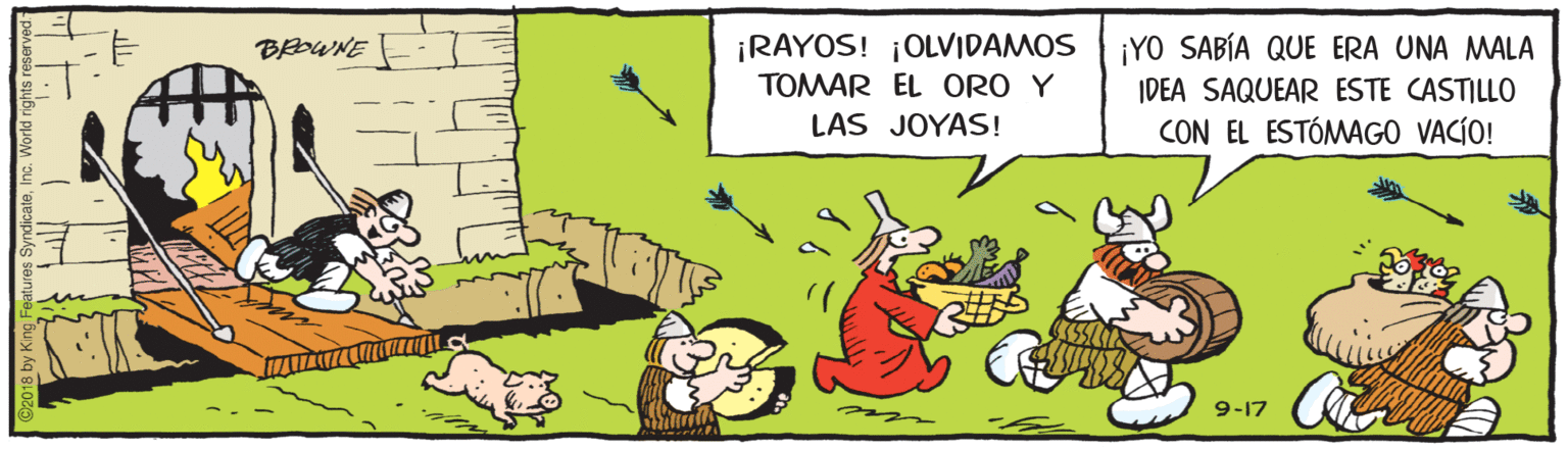 Gesture OCR: ¡RAYOS! ¡OLVIDAMOS TOMAR EL ORO Y BROWNE ¡YO SABÍA QUE ERA UNA MALA IDEA SAQUEAR ESTE CASTILLO LAS JOYAS! CON EL ESTÓMAGO VACÍO! 9-17 ¡RAYOS! ¡OLVIDAMOS TOMAR EL ORO Y BROWNE ¡YO SABÍA QUE ERA UNA MALA IDEA SAQUEAR ESTE CASTILLO LAS JOYAS! CON EL ESTÓMAGO VACÍO! 9-17