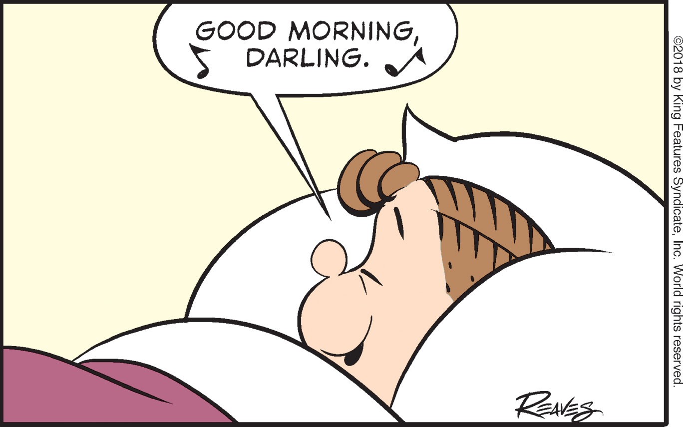 Gesture OCR: GOOD MORNINGDARLING. ReNES ©2018 by King Features SyndicateInc. World rights reserved. GOOD MORNINGDARLING. ReNES ©2018 by King Features SyndicateInc. World rights reserved.