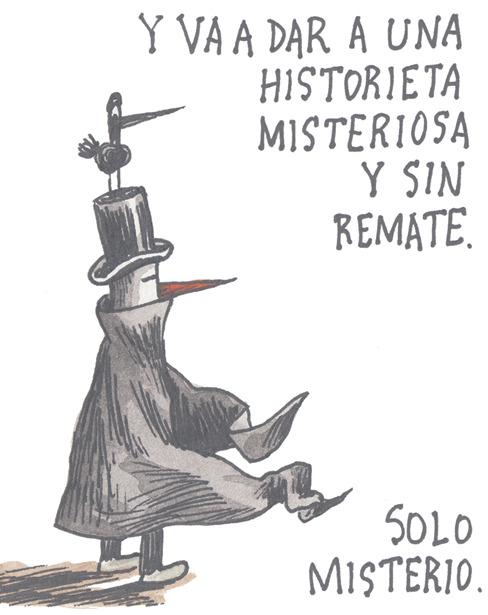 Recreation OCR: Y VA A DAR A UNA HISTORIETA MISTERIOSA Y SIN REMATE. 5OLO MISTERIO. Y VA A DAR A UNA HISTORIETA MISTERIOSA Y SIN REMATE. 5OLO MISTERIO.