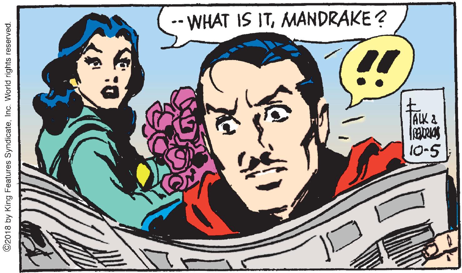 People OCR: -WHAT IS ITMANDRAKE ? 10-5 ©2018 by King Features SyndicateInc. World rights reserved. -WHAT IS ITMANDRAKE ? 10-5 ©2018 by King Features SyndicateInc. World rights reserved.