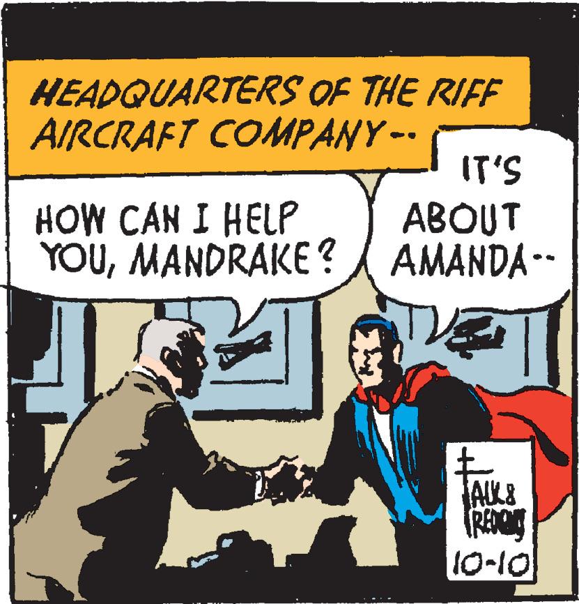 Humour OCR: HEADQUARTERS OF THE RIFF AIRCRAFT COMPANY -- IT'S HOW C?N I HELP YOUMANDRAKE ? / AMANDA -- ?BOUT AKS (RE 10-10 HEADQUARTERS OF THE RIFF AIRCRAFT COMPANY -- IT'S HOW C?N I HELP YOUMANDRAKE ? / AMANDA -- ?BOUT AKS (RE 10-10