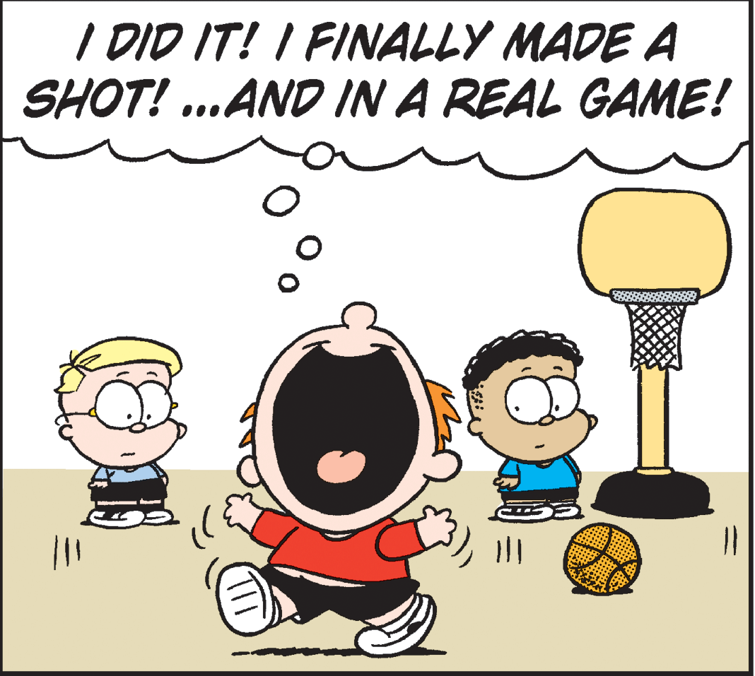 Mammal OCR: I DID IT! I FINALLY MADE A SHOT! .AND IN A REAL GAME! I DID IT! I FINALLY MADE A SHOT! .AND IN A REAL GAME!