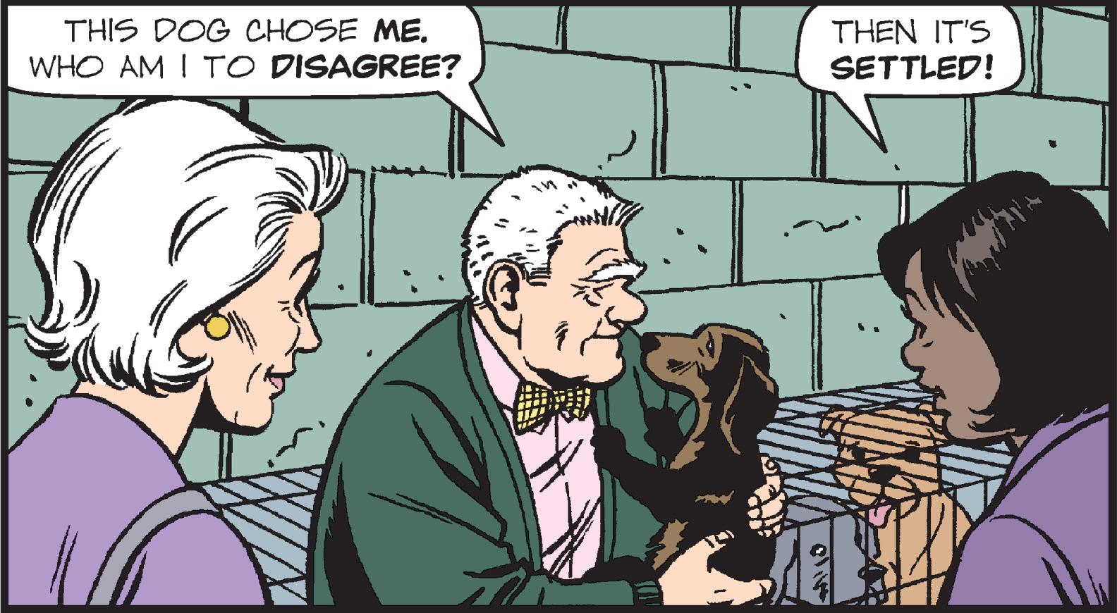 Gesture OCR: THIS DOG CHOSE METHEN IT'S SETTLED! WHO AM ! TO DISAGREE? THIS DOG CHOSE METHEN IT'S SETTLED! WHO AM ! TO DISAGREE?