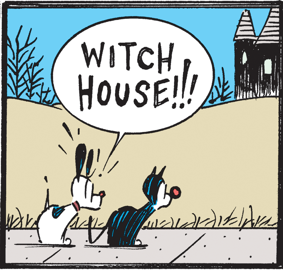 People OCR: WITCH HOUSE!! WITCH HOUSE!!