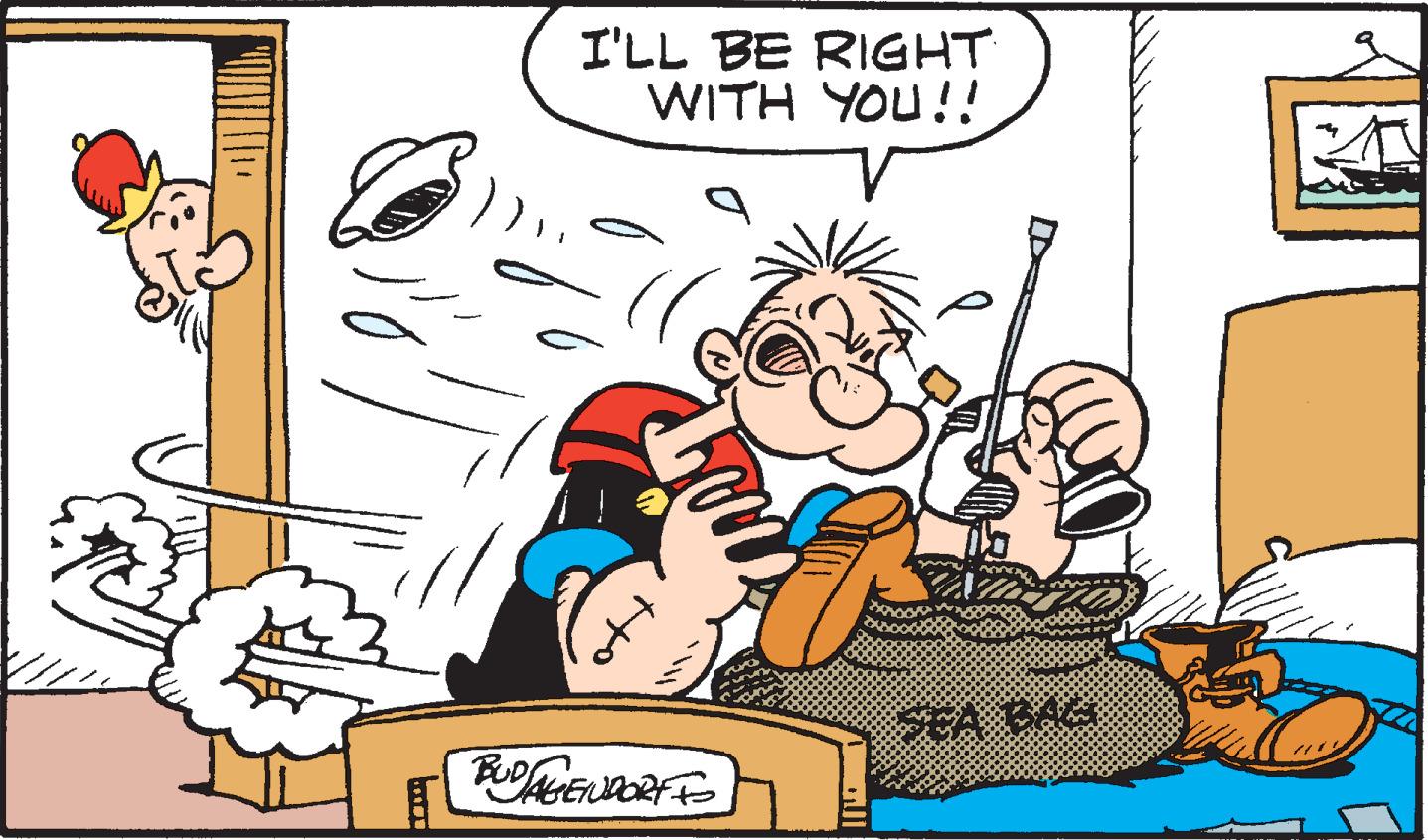 Humour OCR: I'LL BE RIGHT WITH YOU!! FEA BAG I'LL BE RIGHT WITH YOU!! FEA BAG