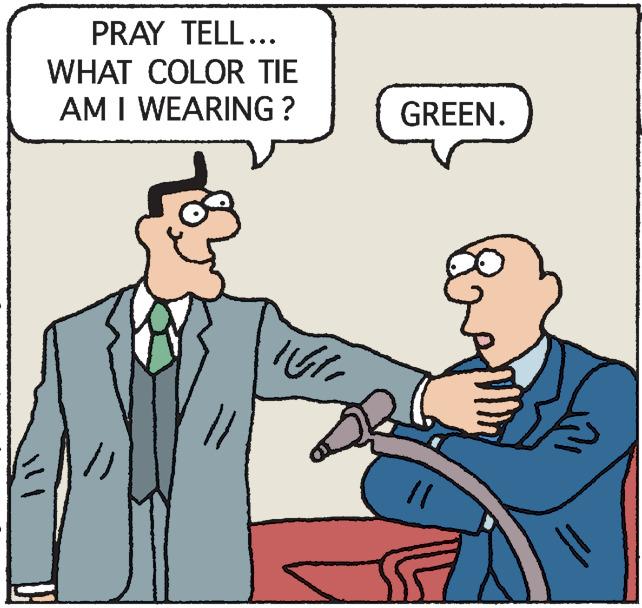 Mammal OCR: PRAY TELL... WHAT COLOR TIE AM I WEARING ? GREEN. PRAY TELL... WHAT COLOR TIE AM I WEARING ? GREEN.