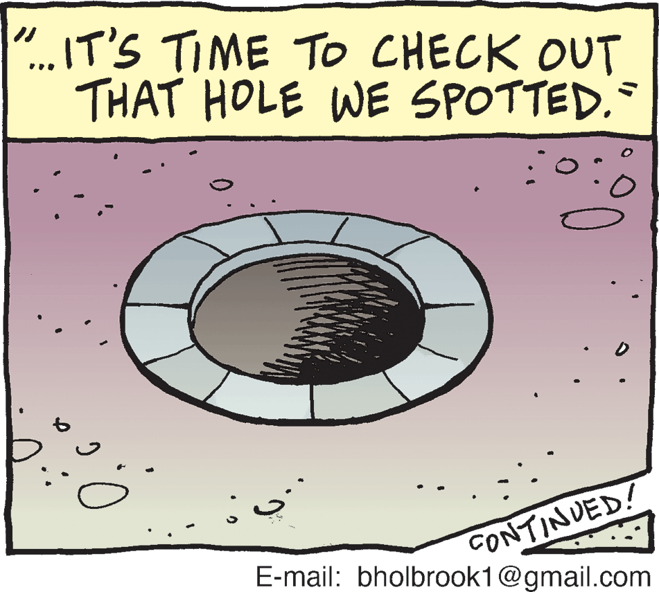 Science OCR: ". IT'S TIME TO CHECK OUT THAT HOLE WE SPOTTED. CONTINUED! E-mail: bholbrook1@gmail.com ". IT'S TIME TO CHECK OUT THAT HOLE WE SPOTTED. CONTINUED! E-mail: bholbrook1@gmail.com