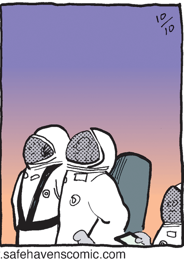 Illustration OCR: 10 10 .safehavenscomic.com 10 10 .safehavenscomic.com