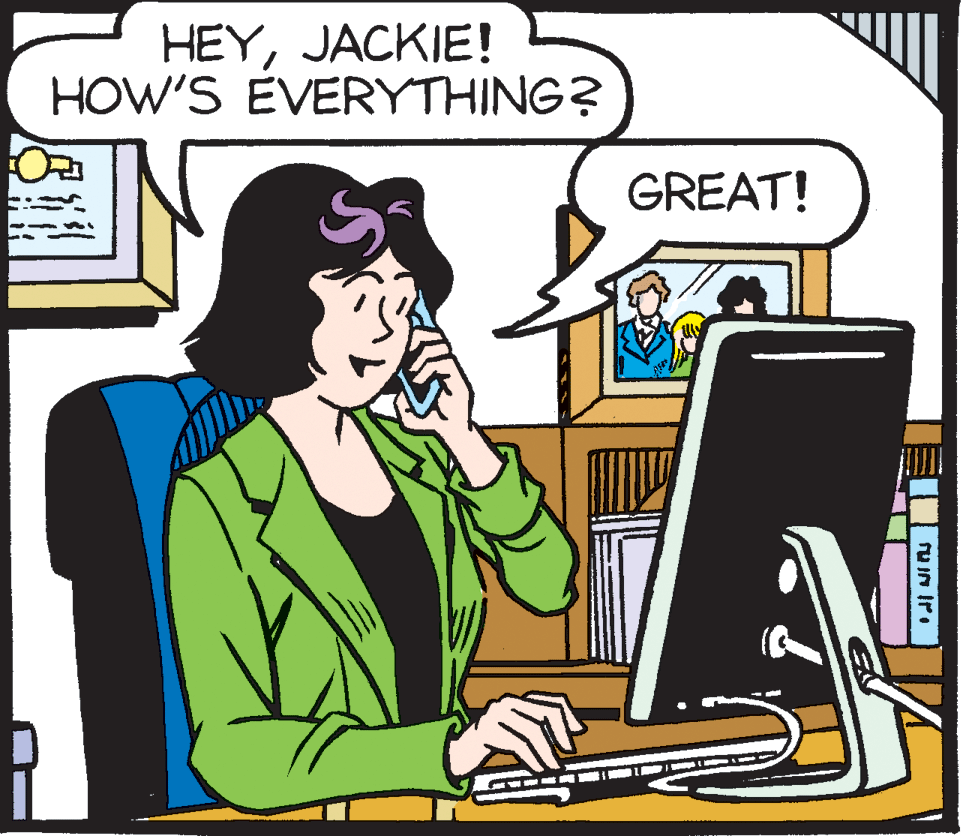 Computer OCR: HEYJACKIE! HOW'S EVERYTHING? GREAT! ruin Ir. HEYJACKIE! HOW'S EVERYTHING? GREAT! ruin Ir.