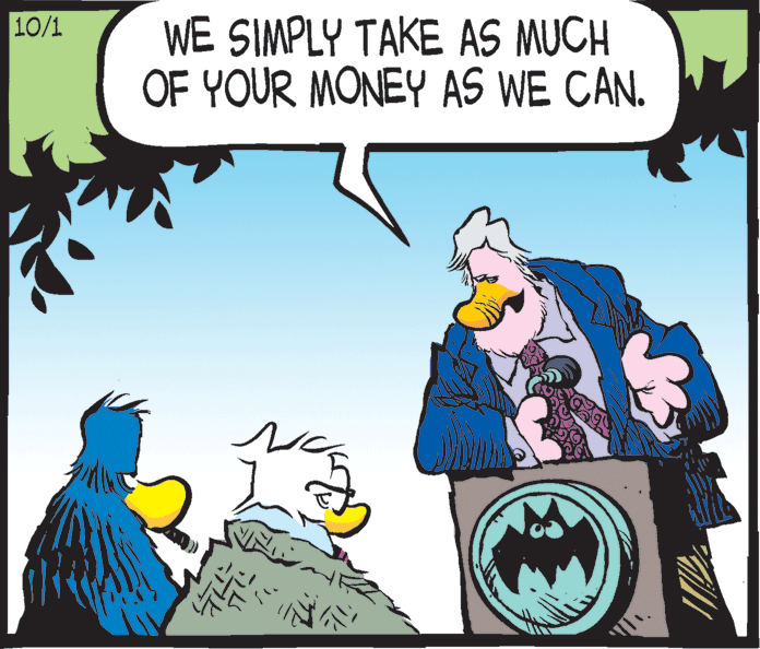 Happy OCR: WE SIMPLY TAKE AS MUCH OF YOUR MONEY AS WE CAN. 10/1 WE SIMPLY TAKE AS MUCH OF YOUR MONEY AS WE CAN. 10/1