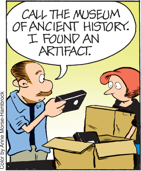 Rectangle OCR: CALL THE MUSEUM OF ANCIENT HISTORY. I FOUND AN ARTIFACT. Color by Anne Morse-Hambrock CALL THE MUSEUM OF ANCIENT HISTORY. I FOUND AN ARTIFACT. Color by Anne Morse-Hambrock