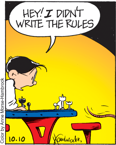 Parallel OCR: HEY!I DIDN'T WRITE THE RULES 10.10 Color by Anne Morse-Hambrock HEY!I DIDN'T WRITE THE RULES 10.10 Color by Anne Morse-Hambrock