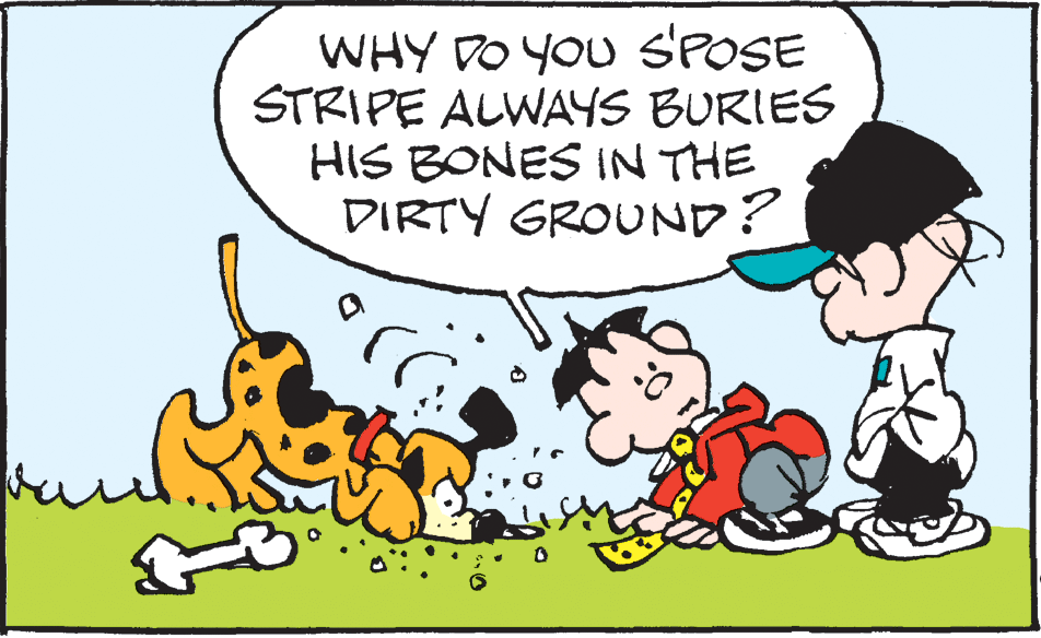 Font OCR: WHY DO YOU s'POSE STRIPE ALWAYS BURIES HIS BONES IN THE DIRTY GROUND? WHY DO YOU s'POSE STRIPE ALWAYS BURIES HIS BONES IN THE DIRTY GROUND?