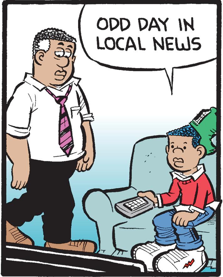Gesture OCR: ODD DAY IN LOCAL NEWS ODD DAY IN LOCAL NEWS