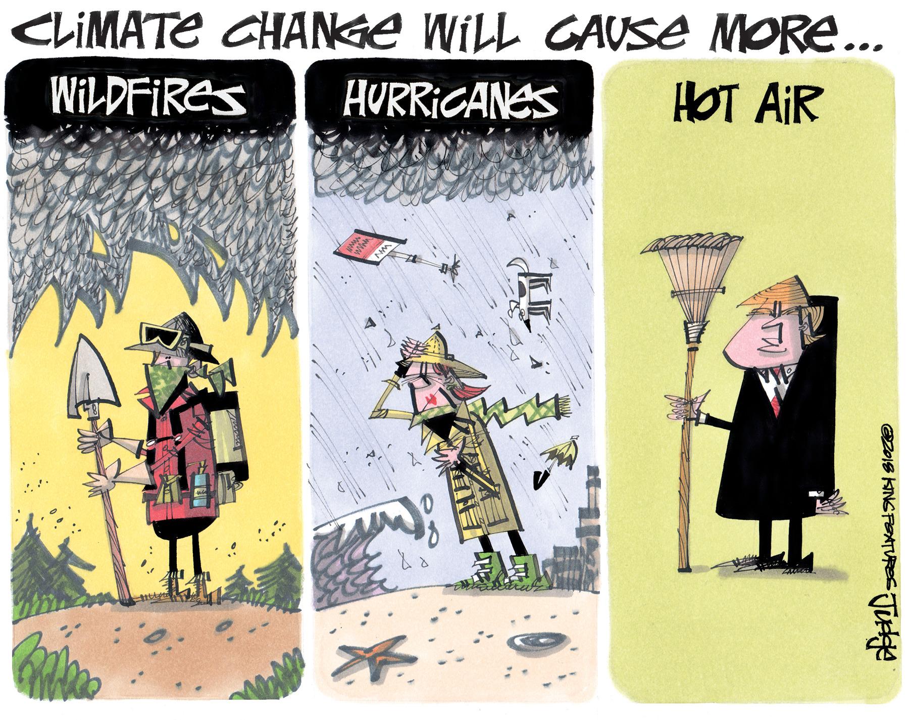 Vintage clothing OCR: CLIMATE CHANGE WILL GAUSE MORE... WILDFIRES HURRICANES HOT AIR CLIMATE CHANGE WILL GAUSE MORE... WILDFIRES HURRICANES HOT AIR