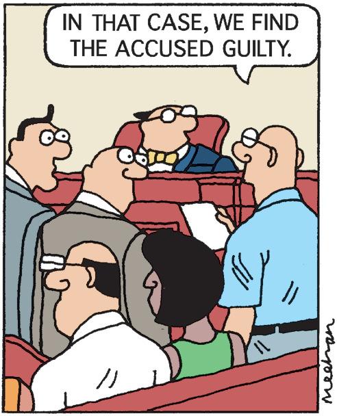 Rectangle OCR: IN THAT CASEWE FIND THE ACCUSED GUILTY. IN THAT CASEWE FIND THE ACCUSED GUILTY.