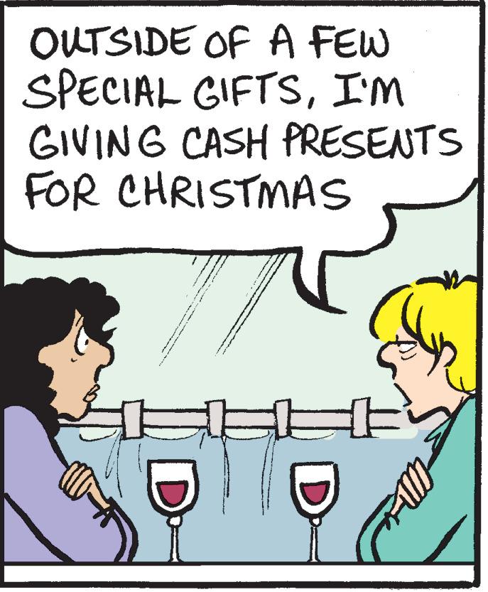Organism OCR: OUTSIDE OF A FEW SPECIAL GIFTSI'M GIVING CASH PRESENTS FOR CHRISTMAS OUTSIDE OF A FEW SPECIAL GIFTSI'M GIVING CASH PRESENTS FOR CHRISTMAS