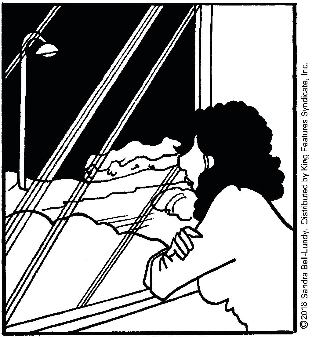 Rectangle OCR: © 2018 Sandra Bell-Lundy. Distributed by King Features SyndicateInc. © 2018 Sandra Bell-Lundy. Distributed by King Features Syndicate