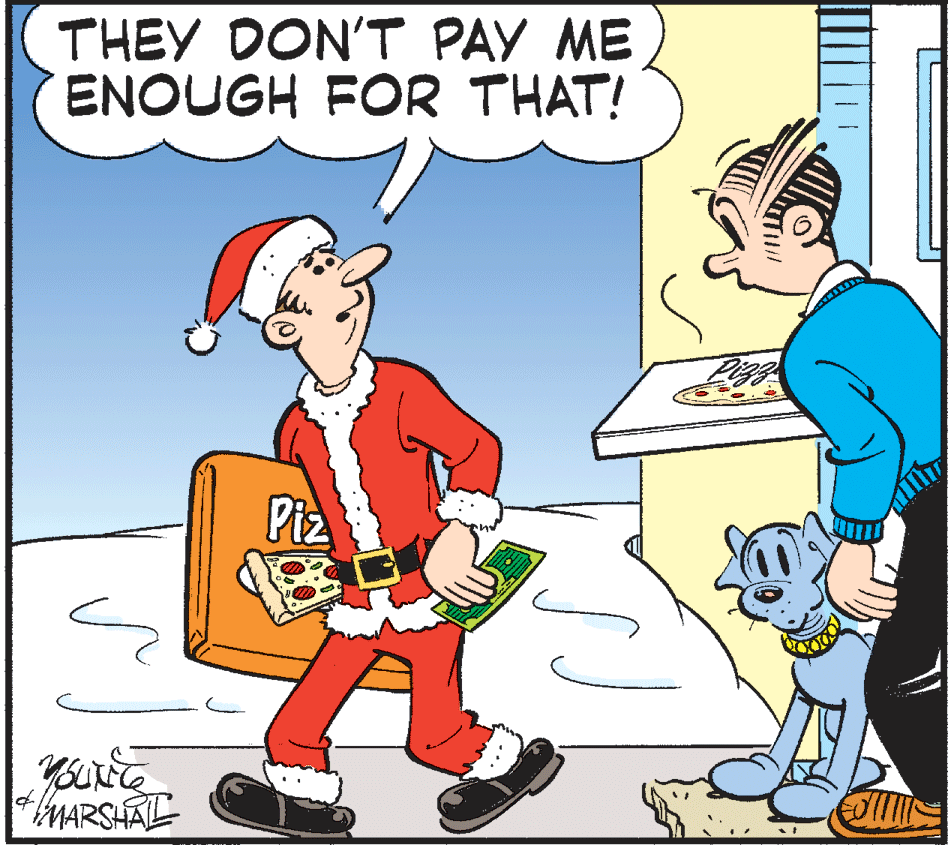Illustration OCR: THEY DON'T PAY ME ENOUGH FOR THAT! Piz MARSHAL THEY DON'T PAY ME ENOUGH FOR THAT! Piz MARSHAL