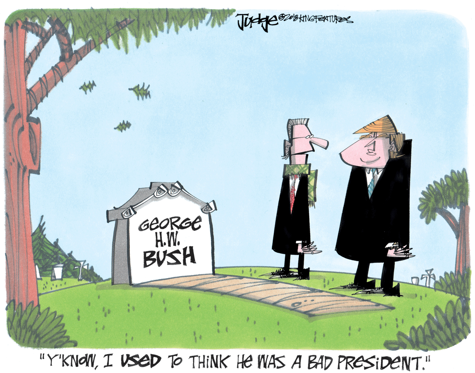 Font OCR: GEORGE HW. BÜSH "YKNOWI VSED TO THINK He WAS A BAD PRESIDENT." GEORGE HW. BÜSH "YKNOWI VSED TO THINK He WAS A BAD PRESIDENT."