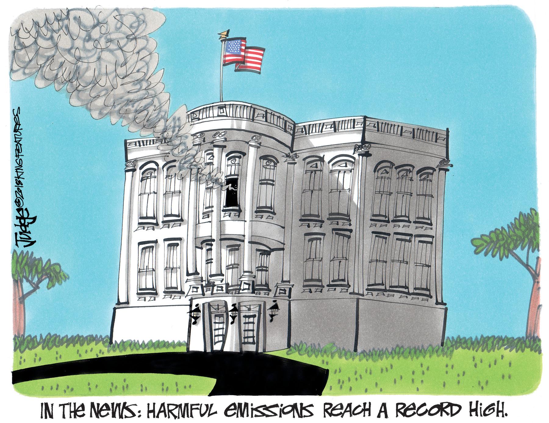 Paint OCR: IN THE NEWS: HARMFUL EMISSIOS REACH A RECORD HIGH. IN THE NEWS: HARMFUL EMISSIOS REACH A RECORD HIGH.