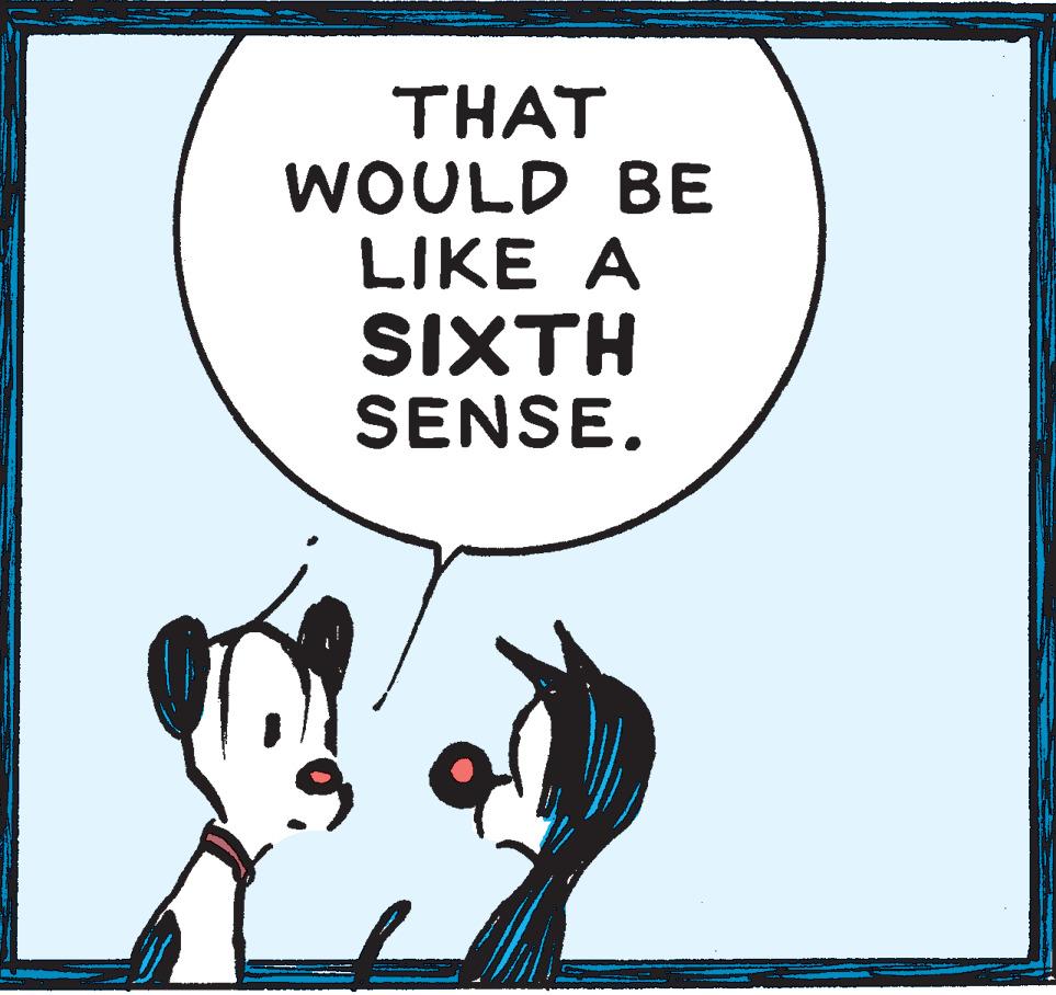 Parallel OCR: THAT WOULD BE LIKE A SIXTH SENSE. THAT WOULD BE LIKE A SIXTH SENSE.